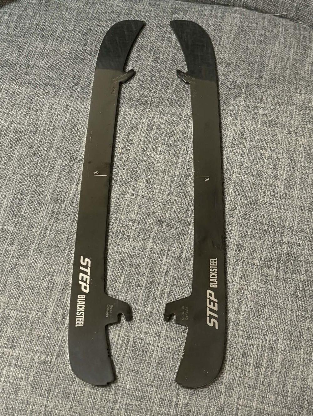 Step BlackSteel Reload Pro Stock Hockey Steel Runners, Size 287